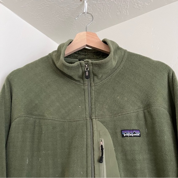Patagonia Regulator R3 fleece jacket in Olivine - Picture 2 of 8